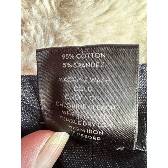 Ann Taylor Curvy size 4 Denim Look Dress Pants - Picture 2 of 4